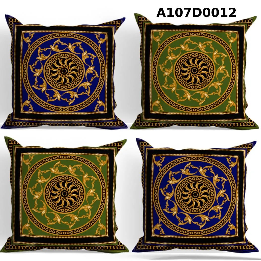 طقم أغطية وسائد 4 قطع  بتصاميم مميزة