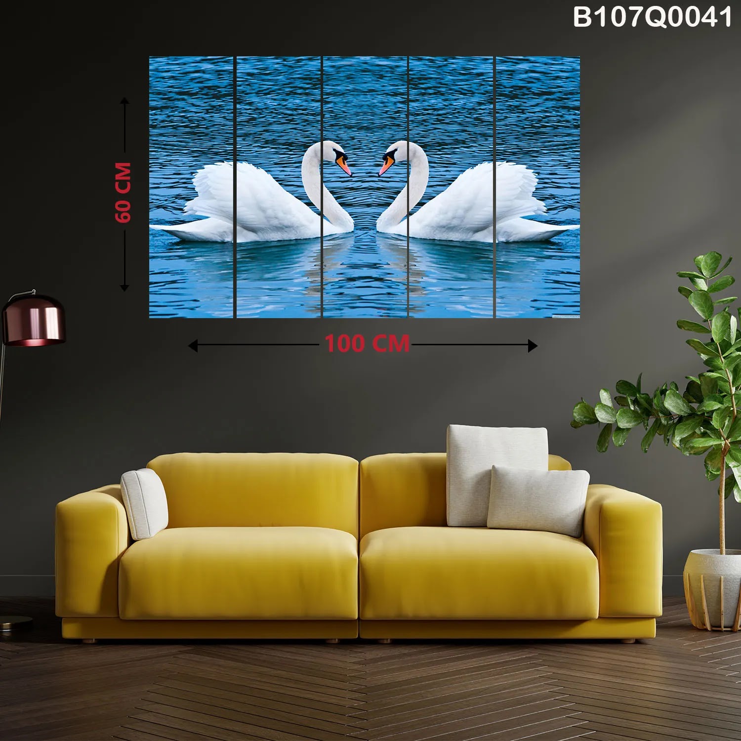 لوحات خمس قطع كاملة