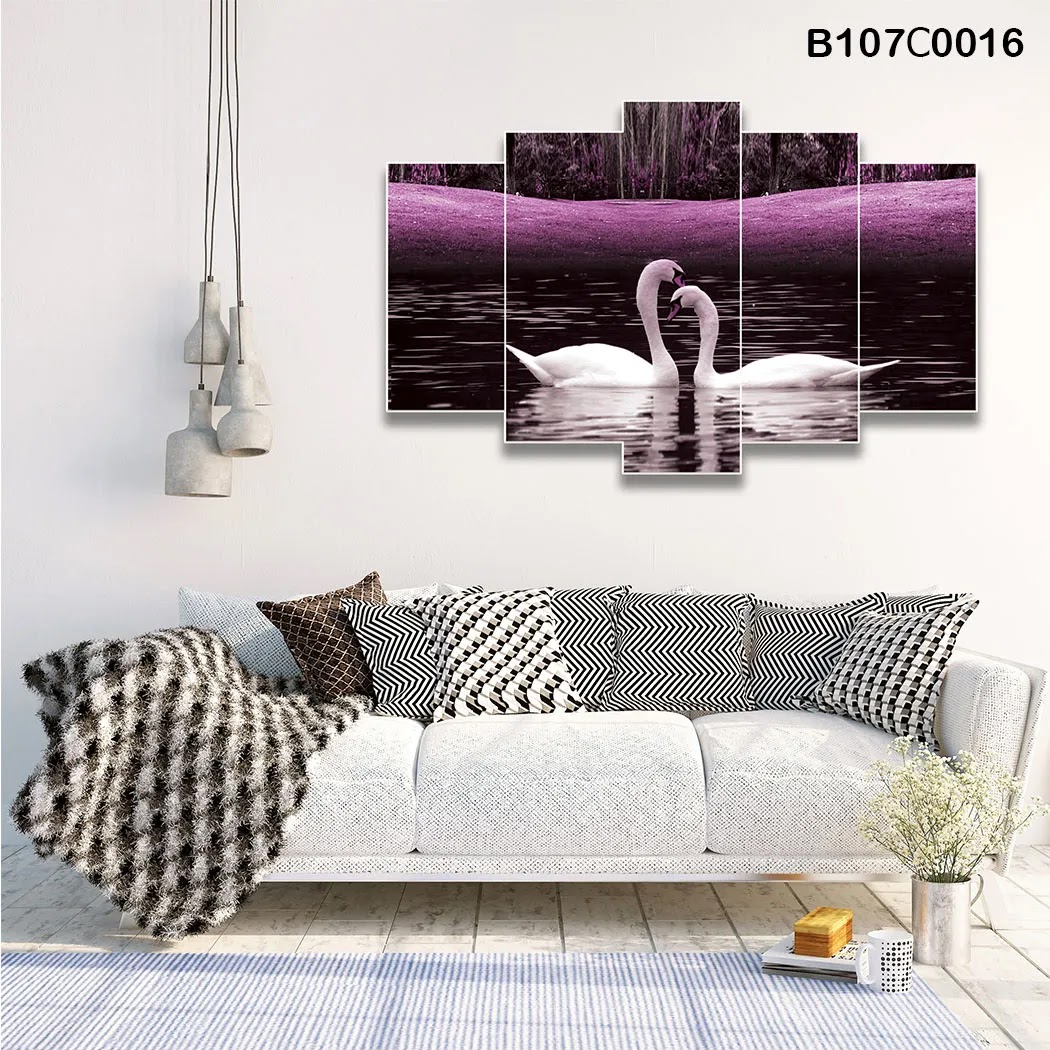 لوحة خماسية مدرجة