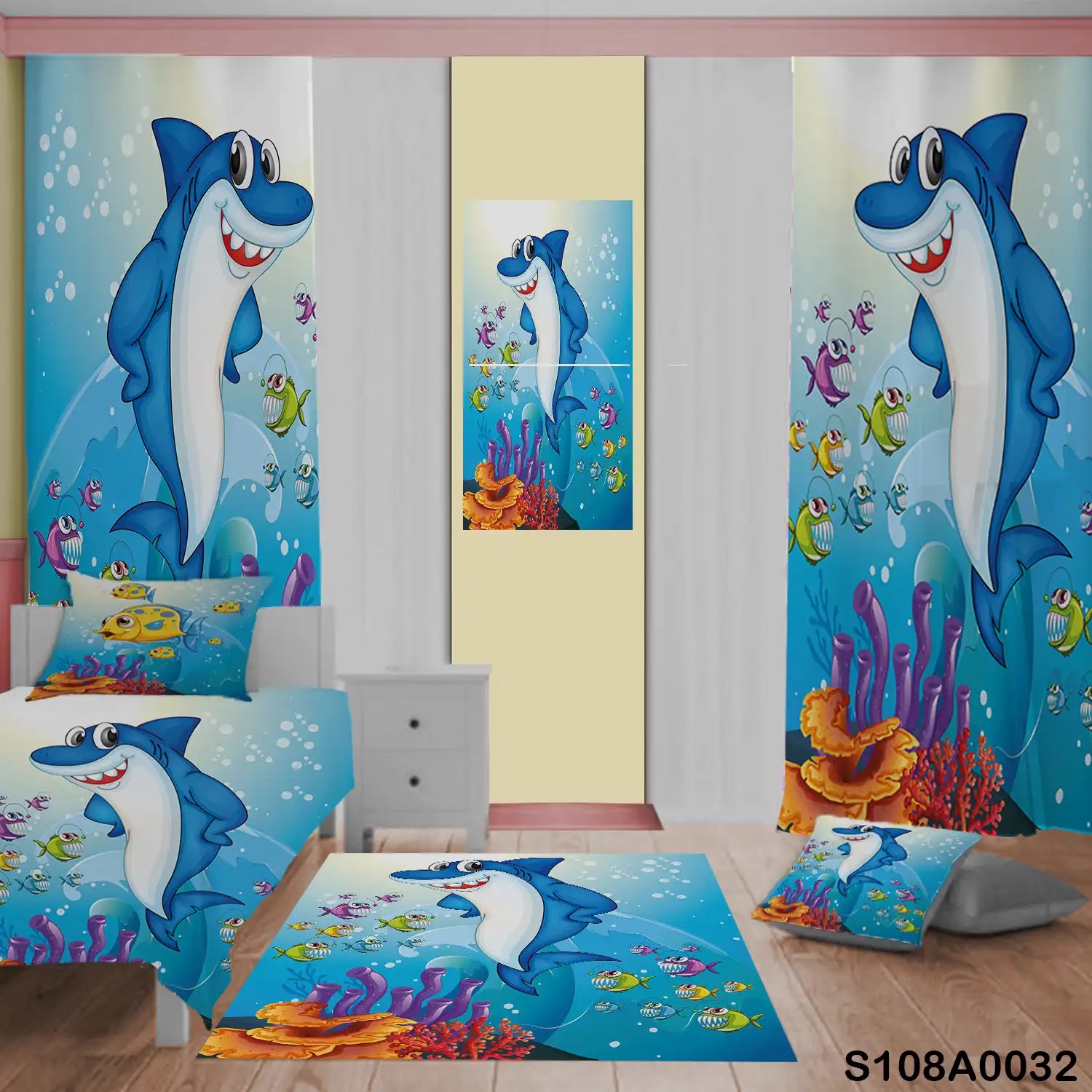 طقم زينة لغرفة أطفال