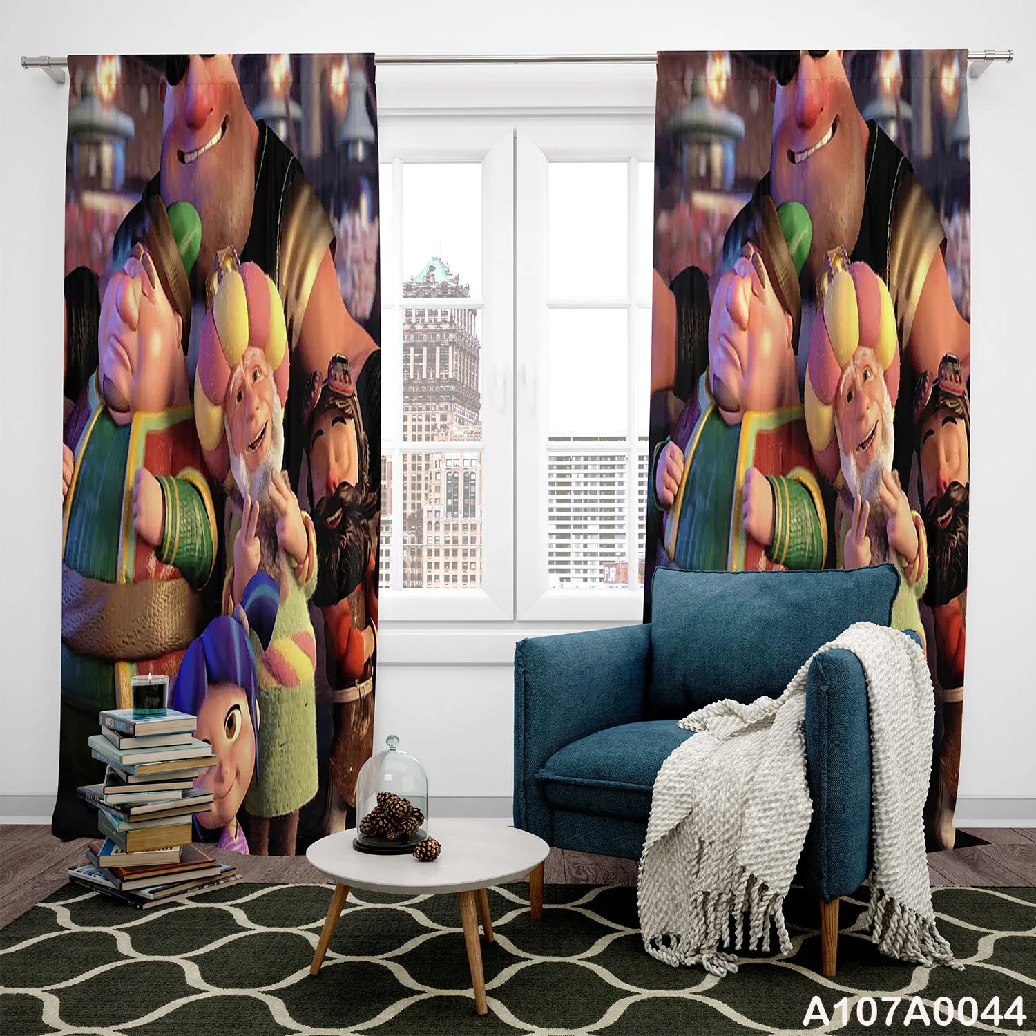 ستائر طباعة طرفين