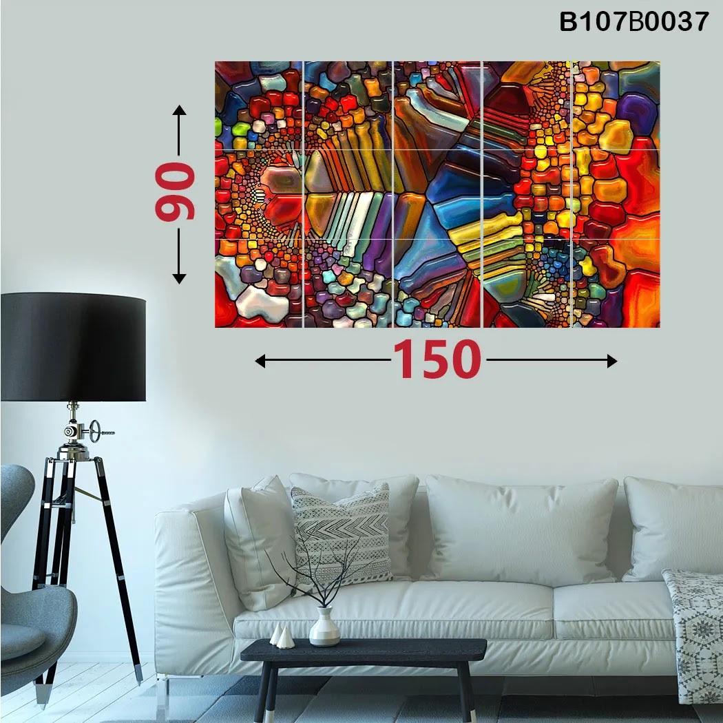 لوحة جدارية 15 قطعة