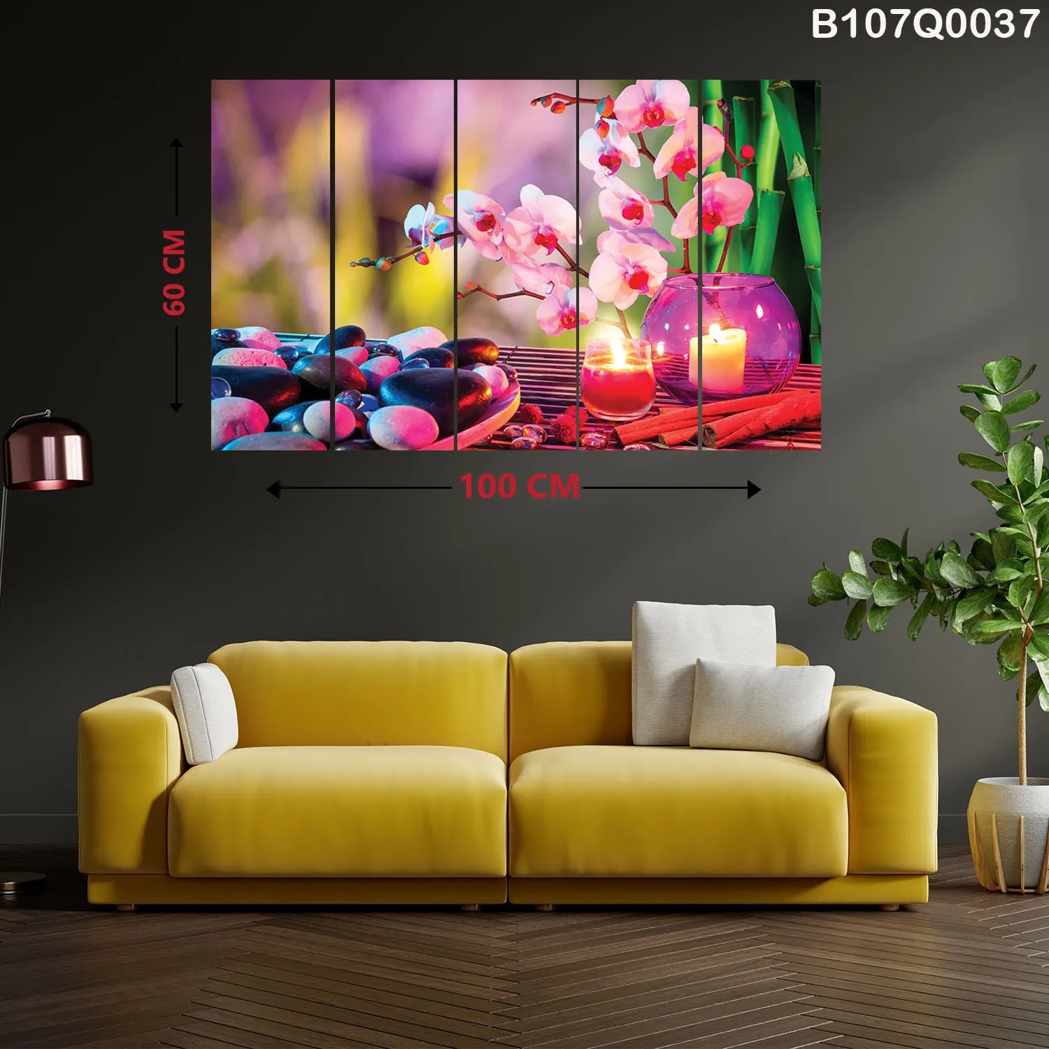 لوحات خمس قطع كاملة