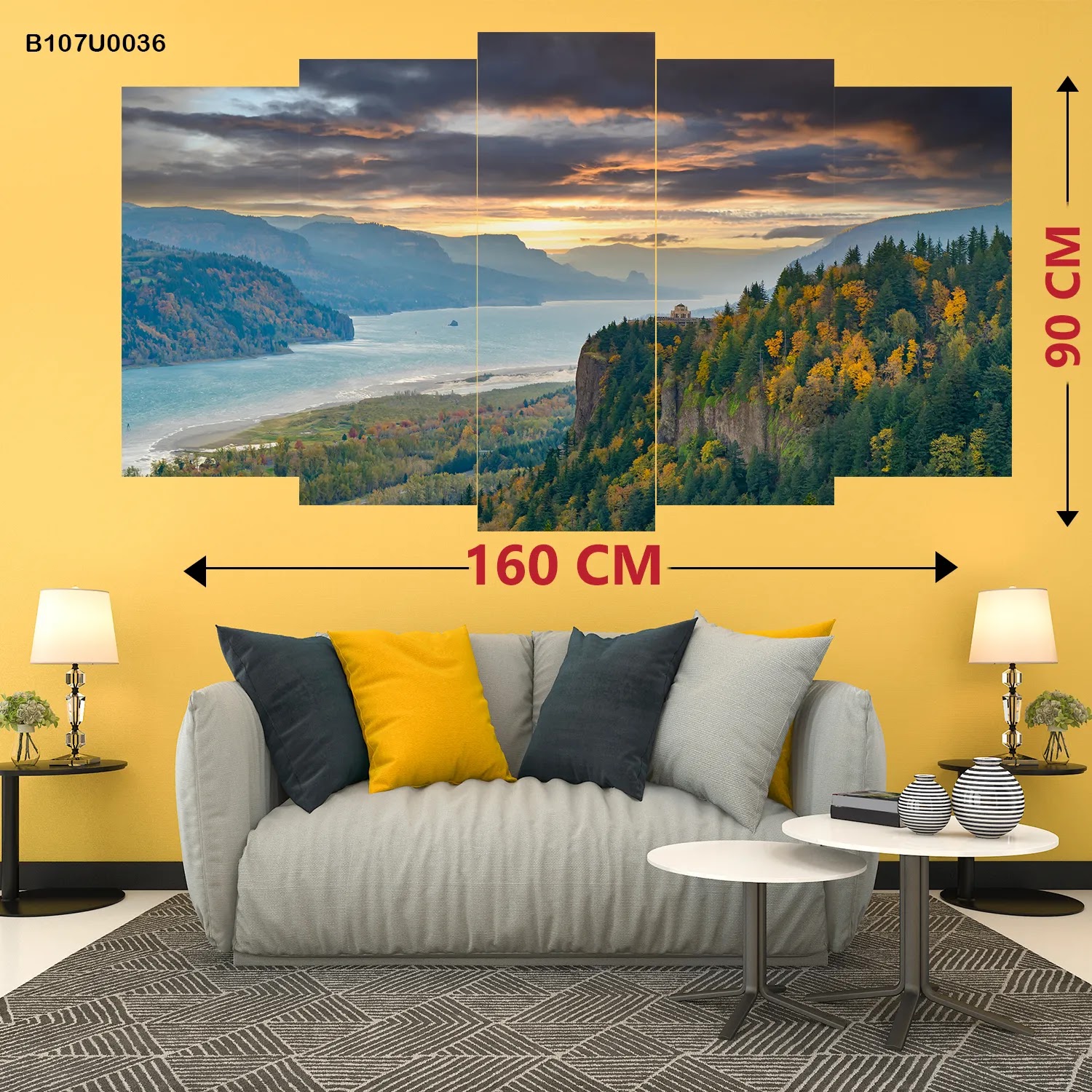 لوحات خماسية مدرج قياس كبير