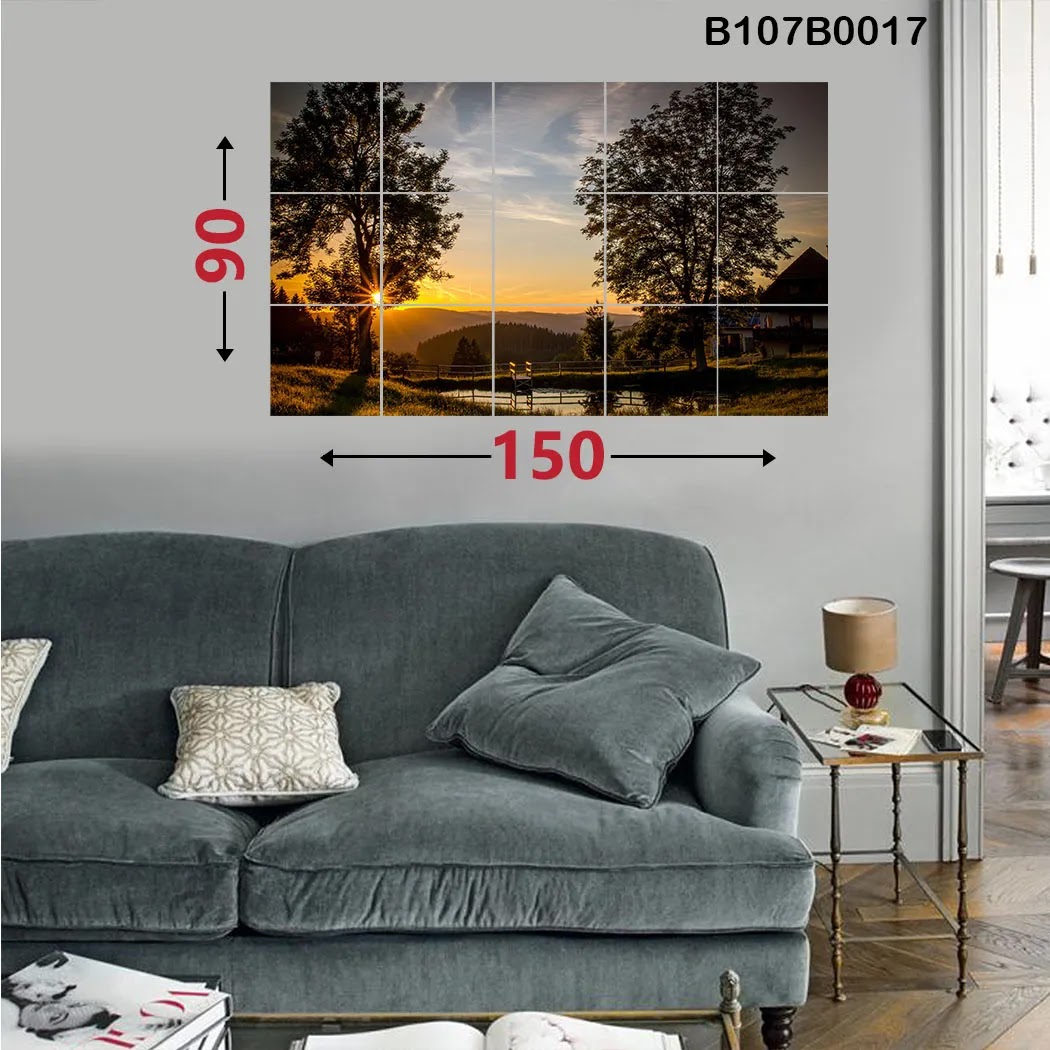 لوحة جدارية 15 قطعة