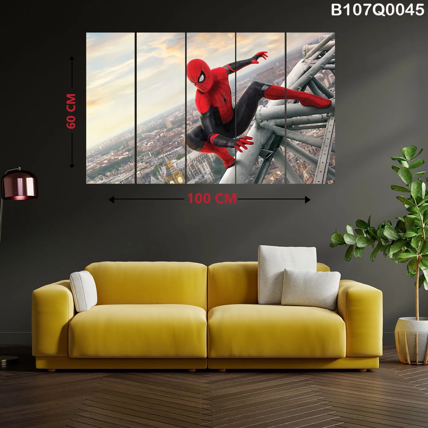 لوحات خمس قطع كاملة