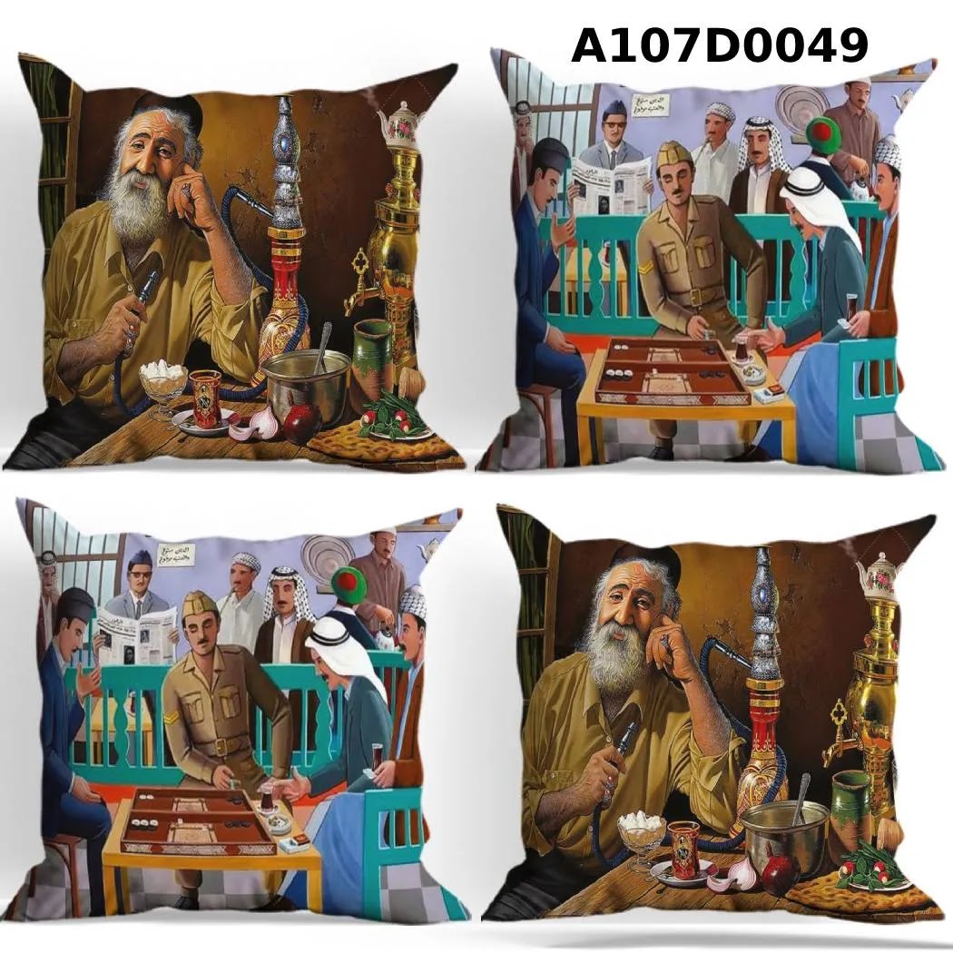 طقم أغطية وسائد 4 قطع  بتصاميم مميزة