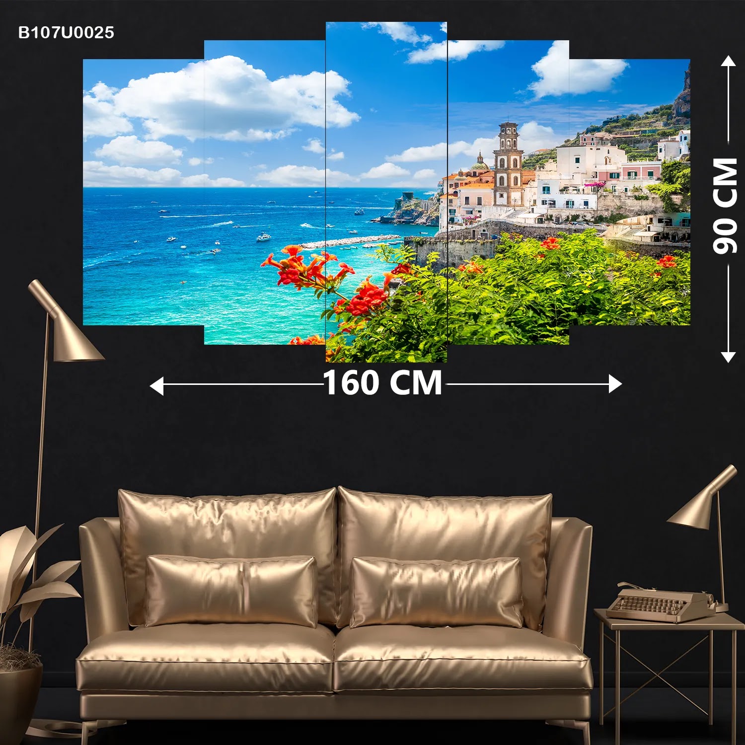 لوحات خماسية مدرج قياس كبير