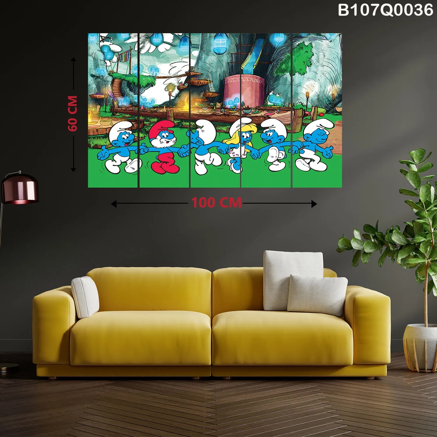 لوحات خمس قطع كاملة