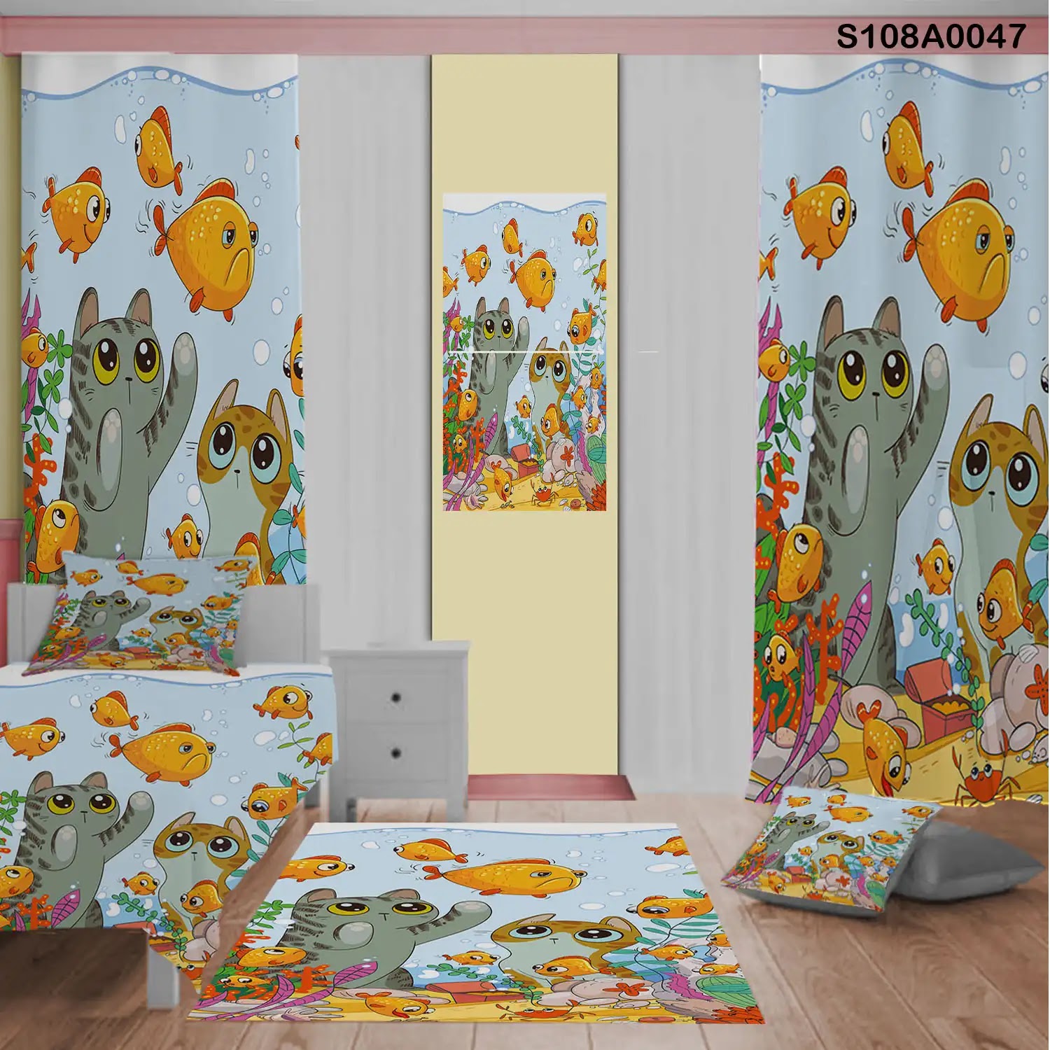 طقم زينة لغرفة أطفال