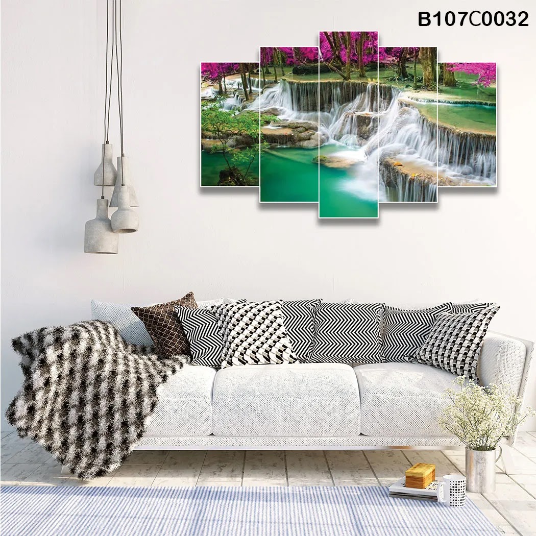 لوحة خماسية مدرجة