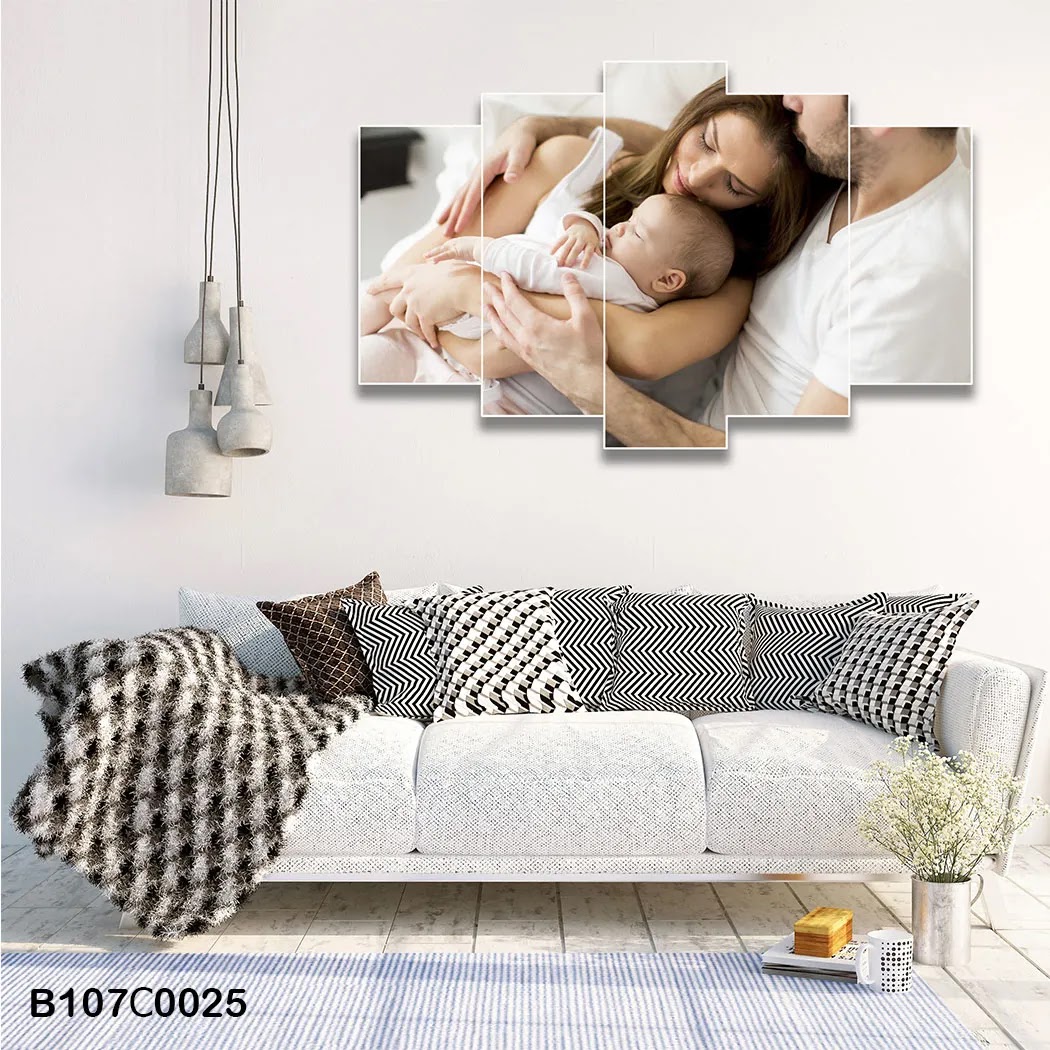 لوحة خماسية مدرجة