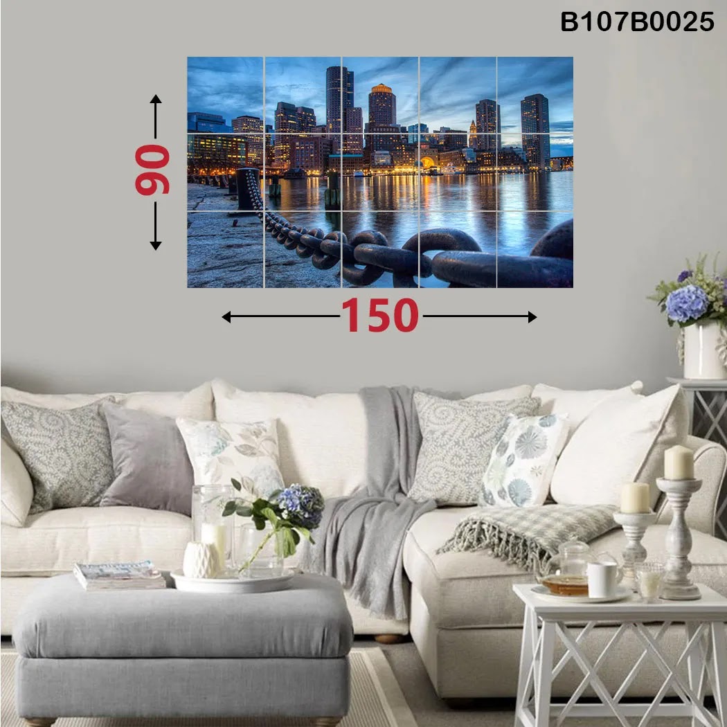 Large picture for High buildings and lake