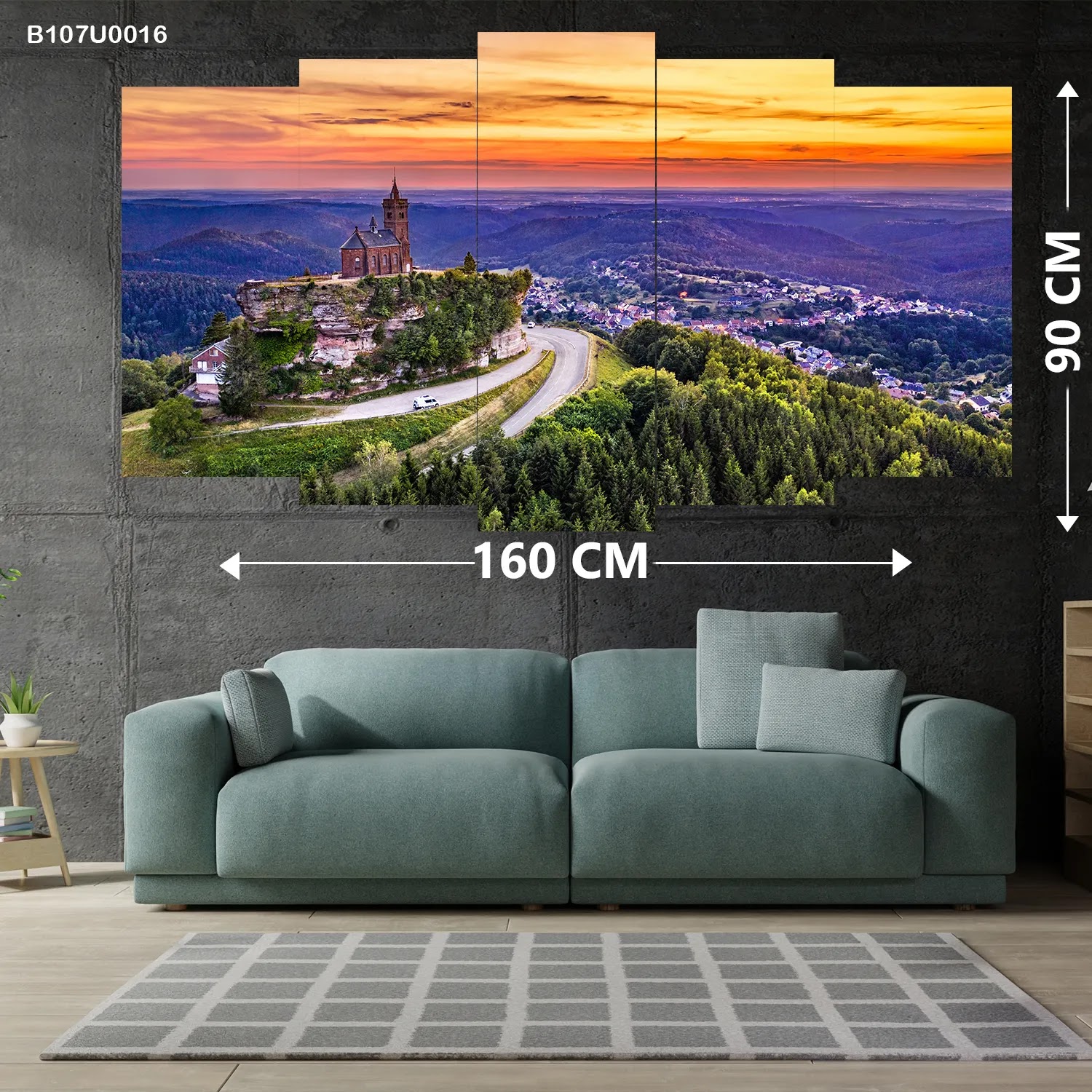 لوحات خماسية مدرج قياس كبير