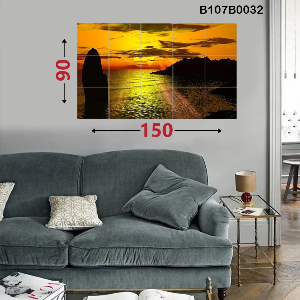 لوحة جدارية 15 قطعة