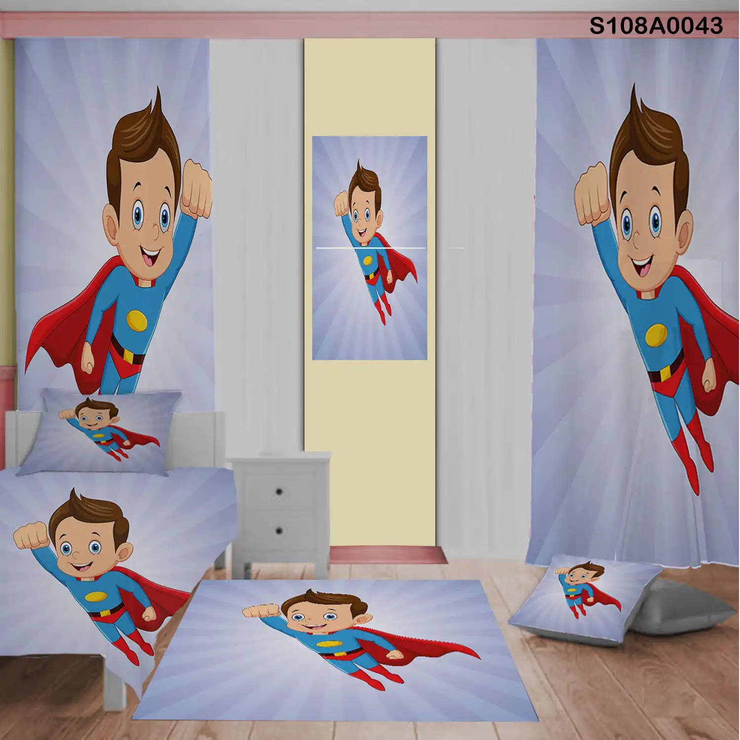 طقم زينة لغرفة أطفال