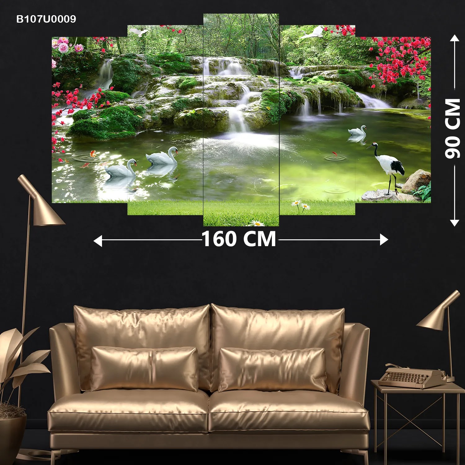 لوحات خماسية مدرج قياس كبير