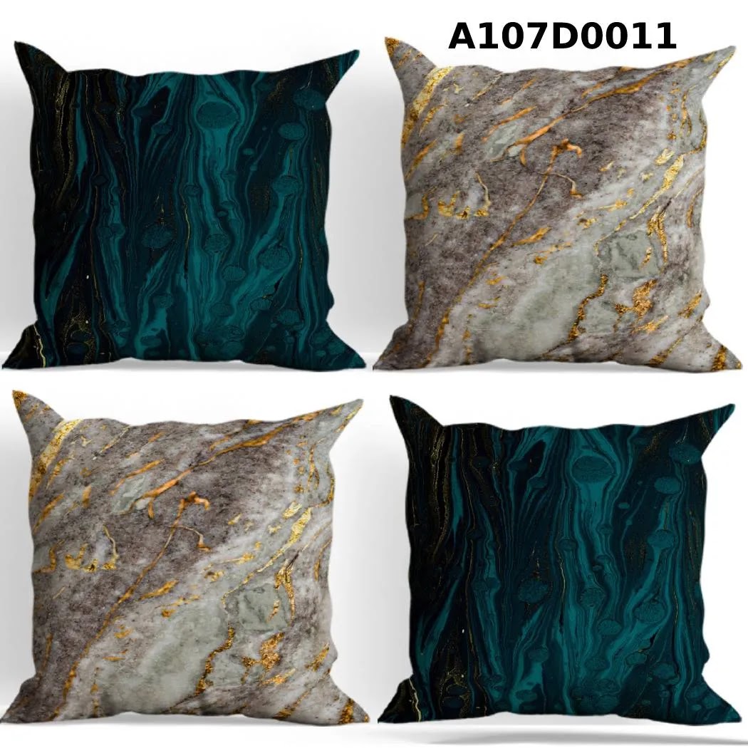 طقم أغطية وسائد 4 قطع  بتصاميم مميزة