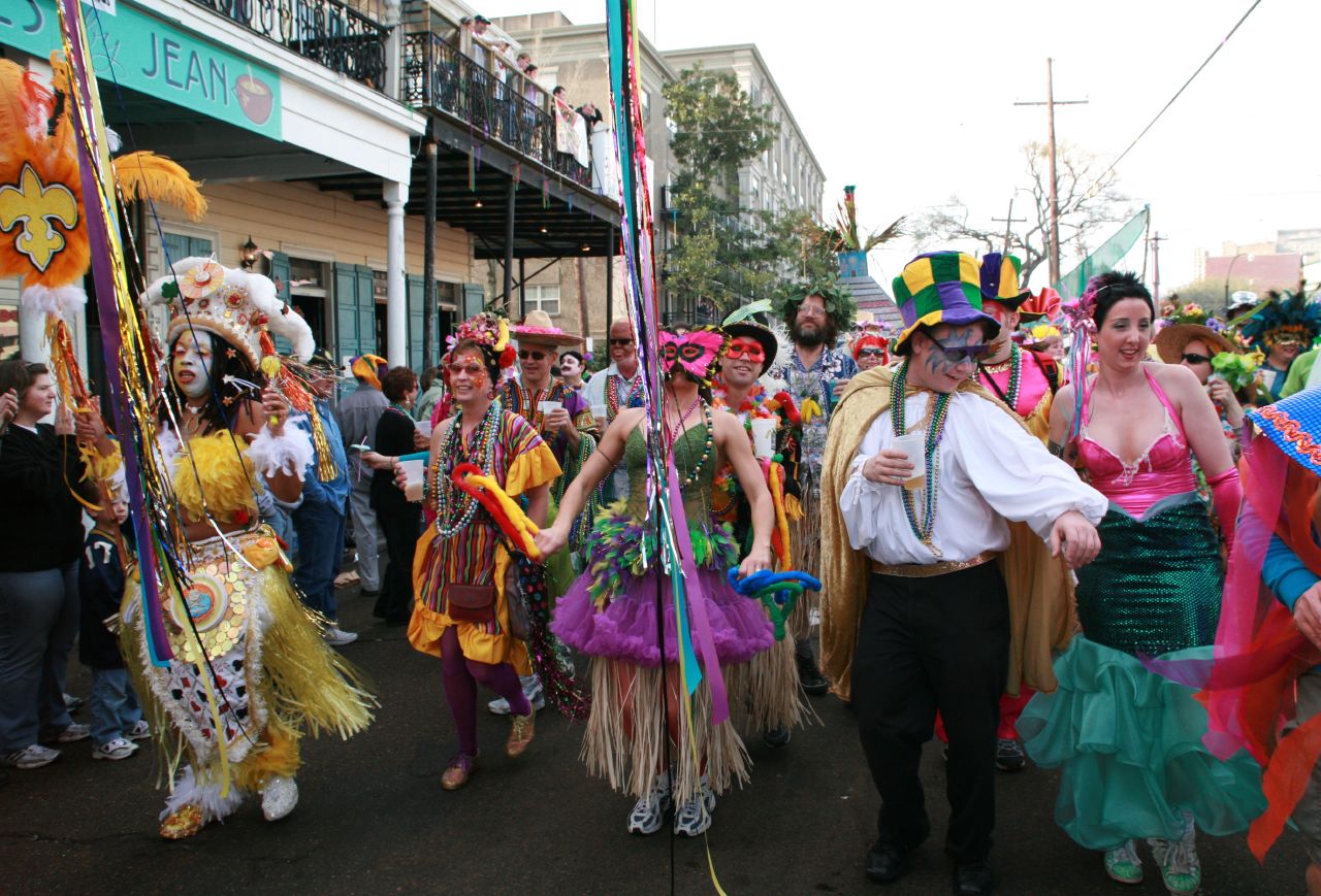 lễ hội New Orleans Mardi Gras