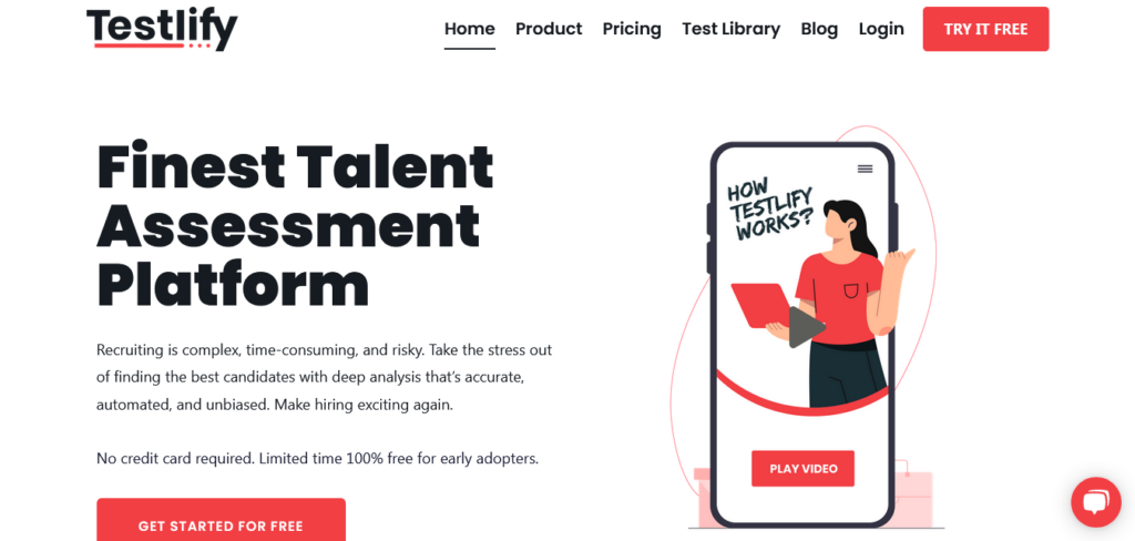 Testlify has mastered helping startups, and small companies make the best decisions for hiring candidates with talent.