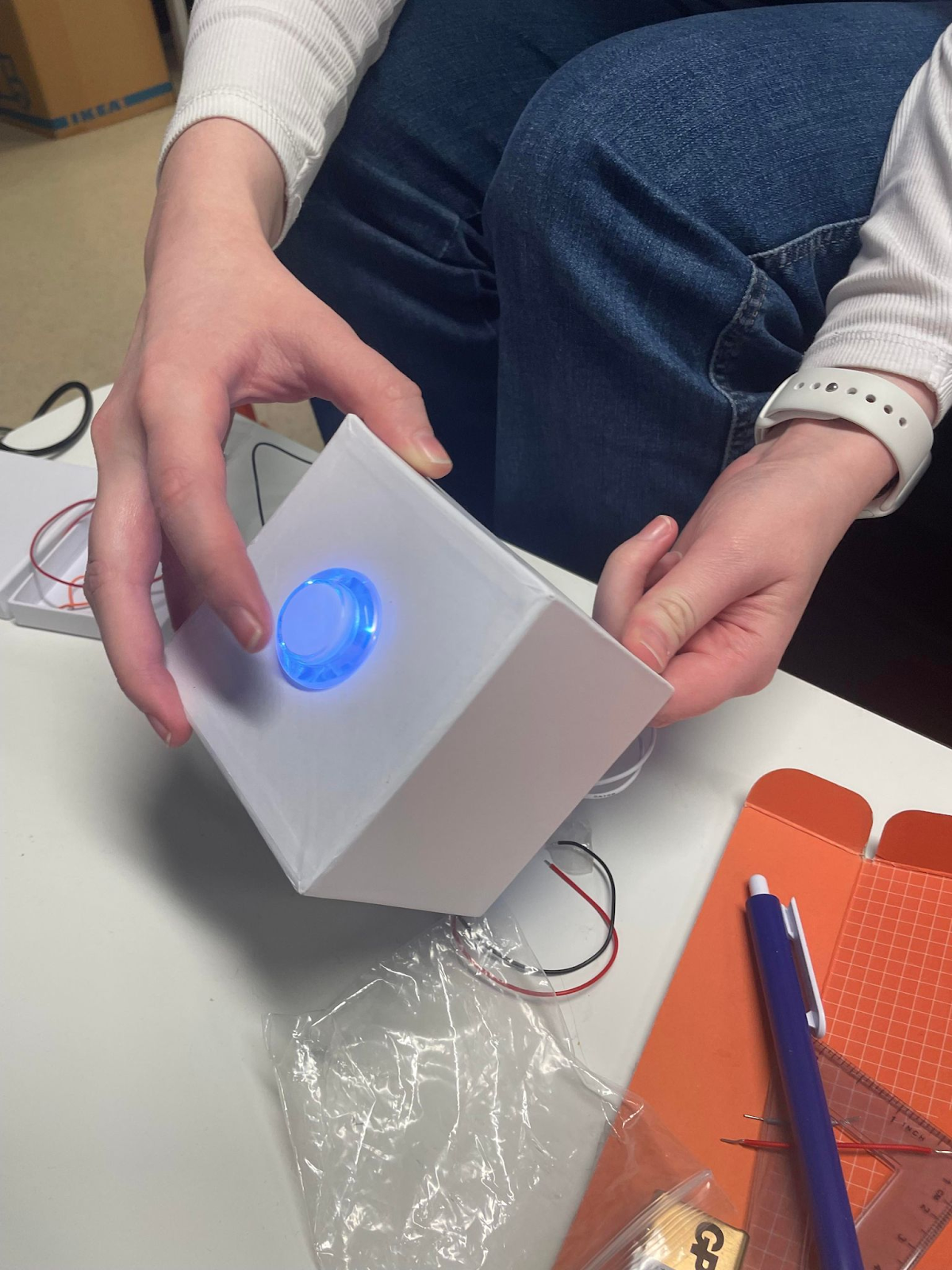 prototype av papp, men finere