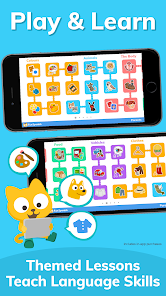 Image from Studycat, one of the best Spanish apps for kids.