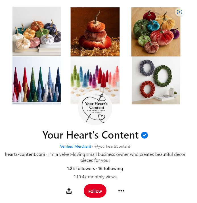 Your Heart's Content Pinterest 
