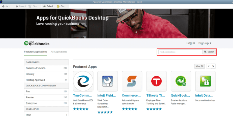 Apps for QuickBooks Desktop Marketplace