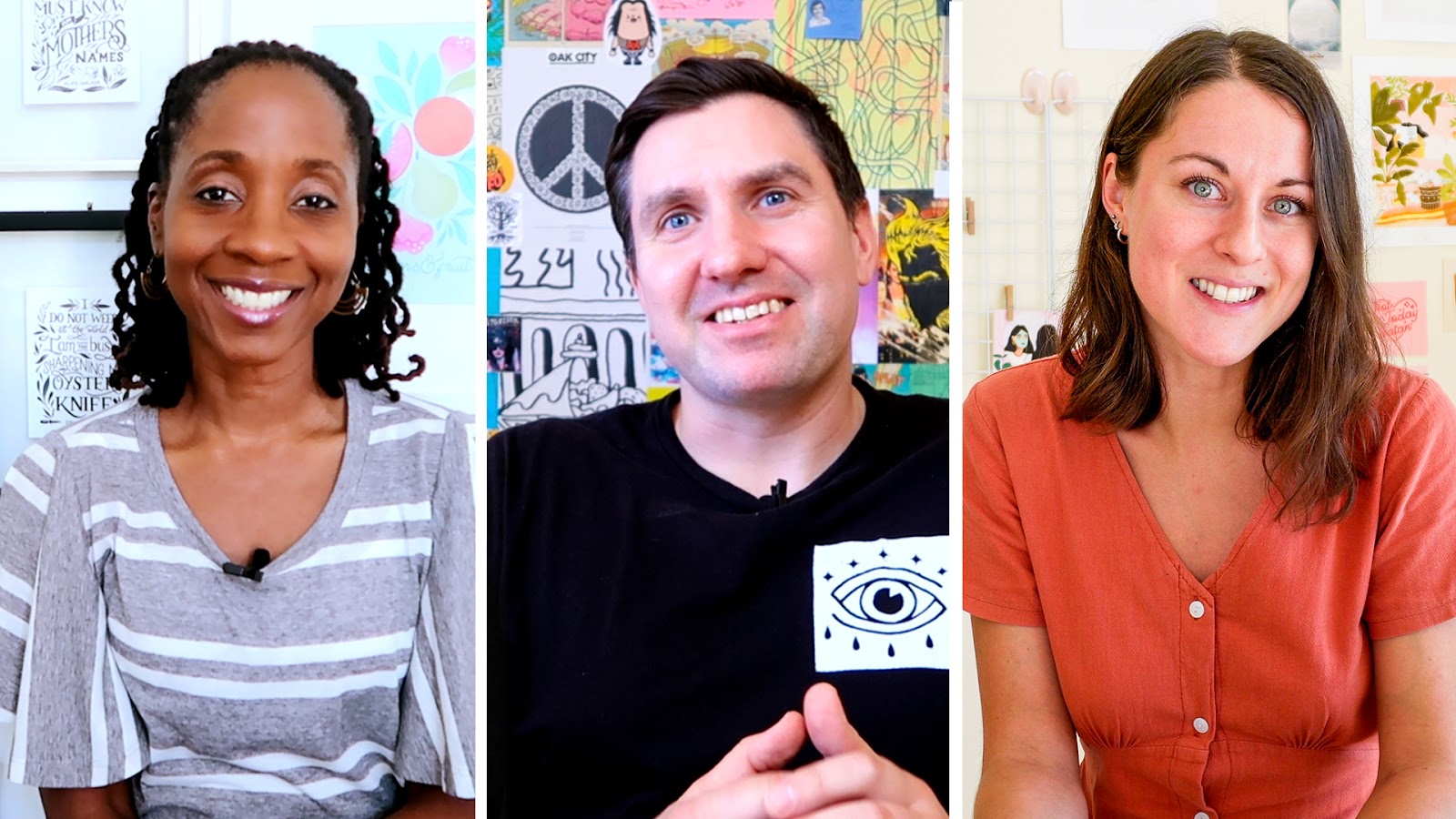 Skillshare Top Teachers Gia Graham, Chris Piascik, and Charly Clements teach you the Society6 essentials.