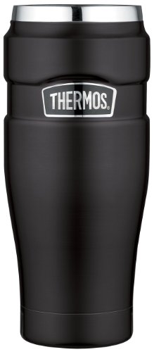 THERMOS Stainless King Vacuum-Insulated Travel Tumbler, 16 Ounce,...