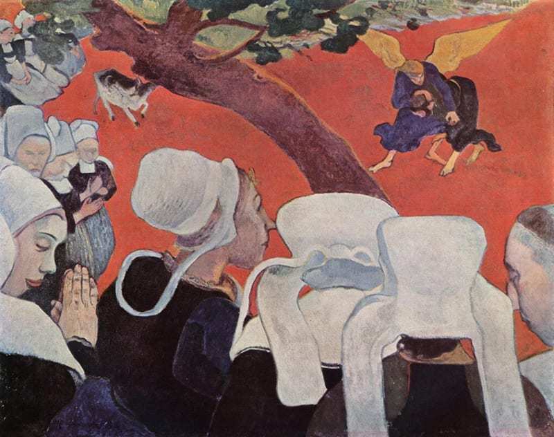 Vision after the Sermon, Paul Gauguin, 1888