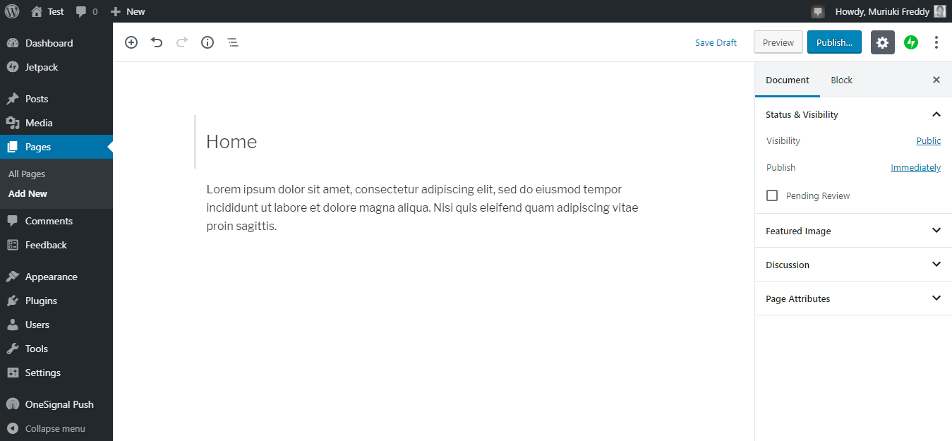 como adicionar videos a sua pagina wordpress
