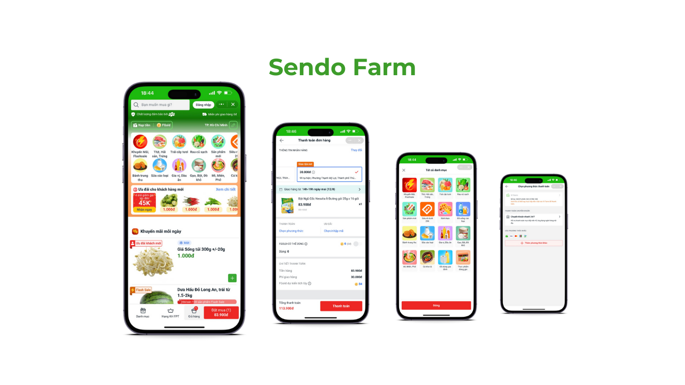 Mini App Sendo Farm