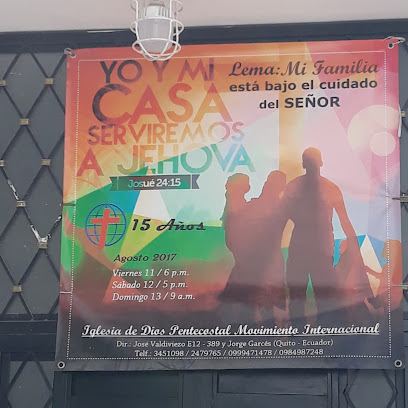 Iglesia De Dios Pentecostal Movimiento Internacional - VGHM+572, Av Jorge  Garces, Quito 170133