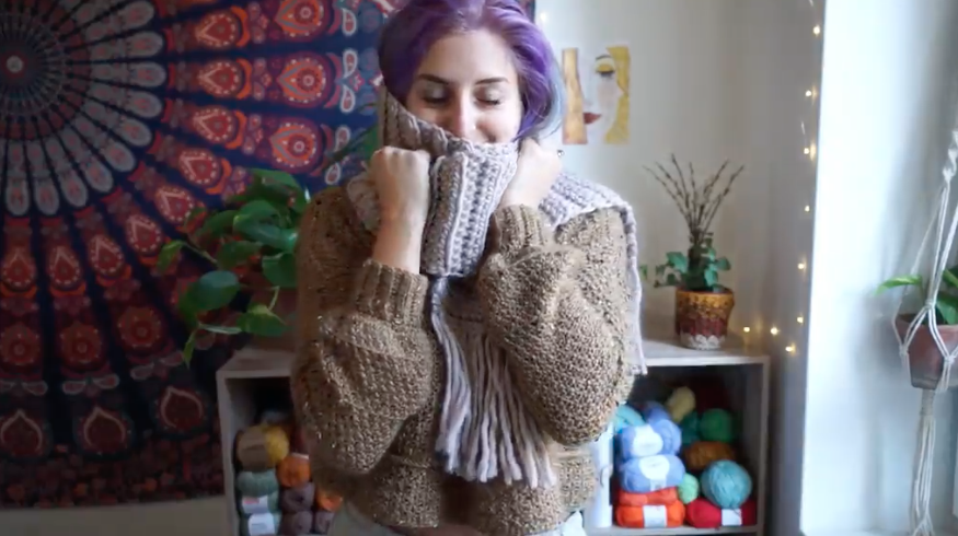 knit scarf