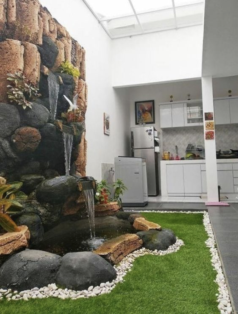 Gaya Dapur Dan Taman Belakang Rumah Minimalis Kreatif Adseneca