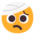 Head in severe pain emoji