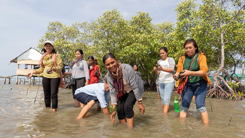 Female-led, island-based solutions to climate change