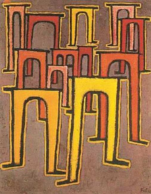 Revolution of the Viaduct, Paul Klee, 1937