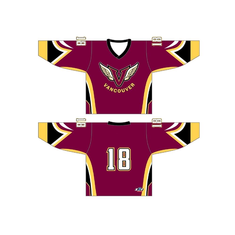 vancouver maroon jersey