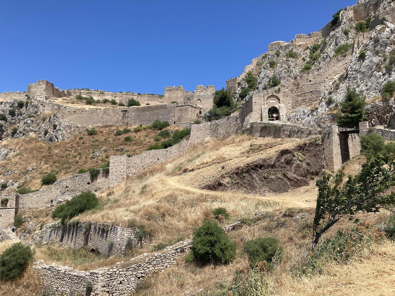 Acrocorinth, Korinthe, Peloponnesos