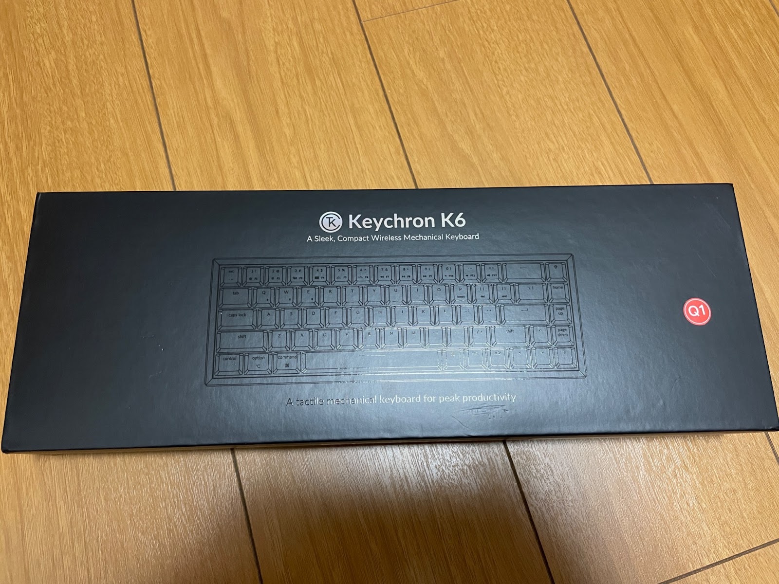 KeychronK6購入！初メカニカルキーボードでテンション爆上がりした話 