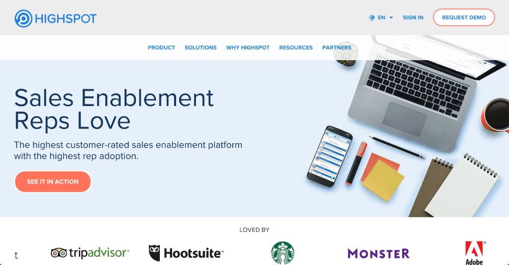 Highspot - Advanced Sales Enablement Tools and Software