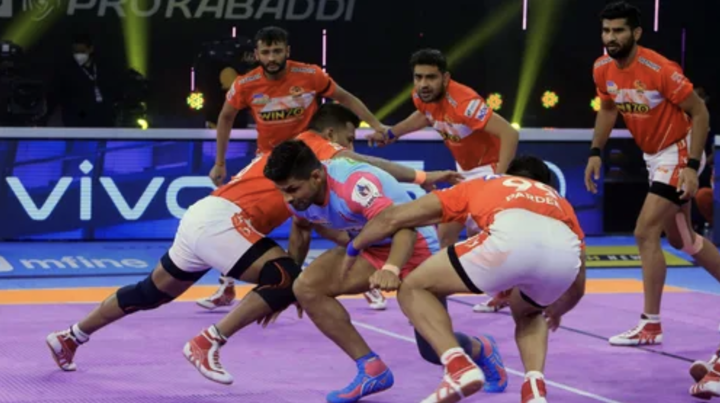 The Giants faced a 36-31 defeat against the inaugural champions Jaipur Pink Panthers