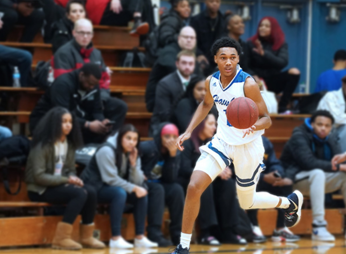 *Leon Ayers, a recent graduate who played basketball for the HFC Hawks, transferred to play basketball at Mercer University in Macon, GA. Photo by Joshua Tufts.*