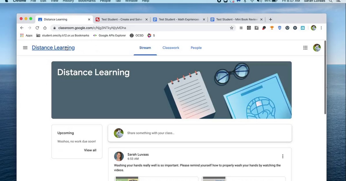 Google Classroom 101 for students and families.mov