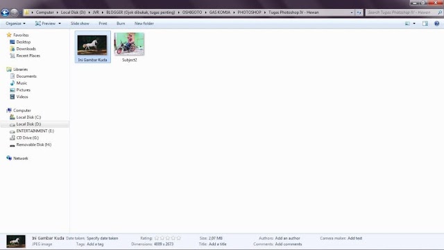 Cara Mengedit Foto Menaiki Hewan Menggunakan Photoshop