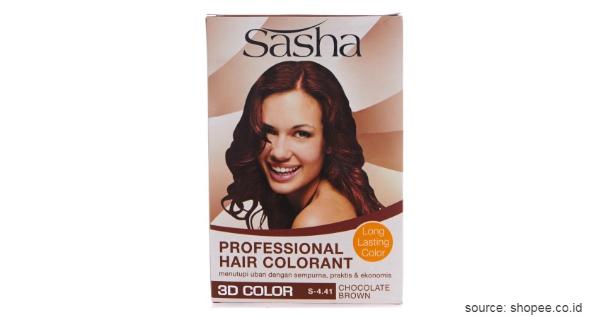 Sasha Professional Hair Colorant - 9 Merk Cat Rambut yang Bagus dengan Harga Terjangkau