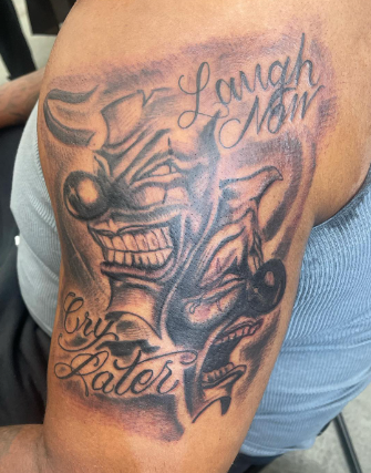 Laugh Now Cry Later Piece