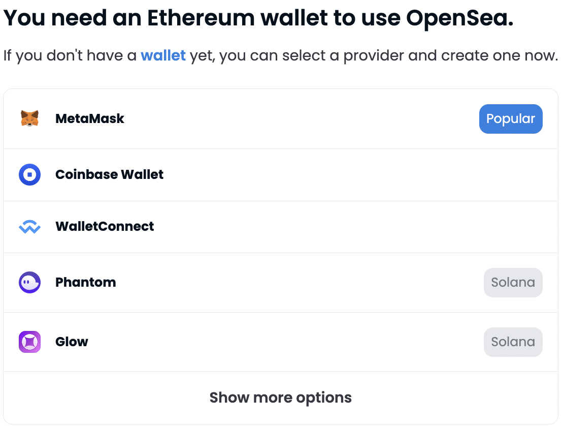 How to get an NFT wallet